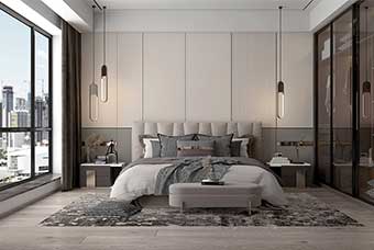 保山现代风格-卧室