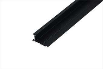 保山航空纤维墙咔铝合金中条（哑黑氧化）