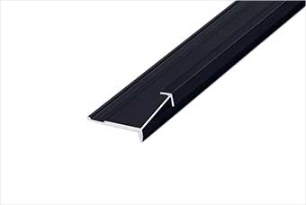 保山航空纤维墙咔铝合金阳角线(哑黑氧化)