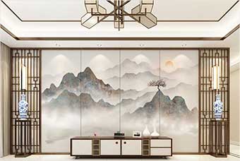 保山森佰汇航空纤维(山水画系列)