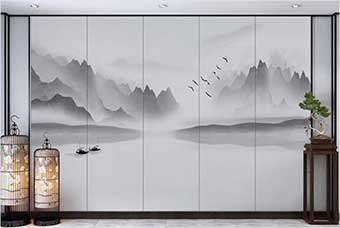 保山森佰汇航空纤维（山水画系列）